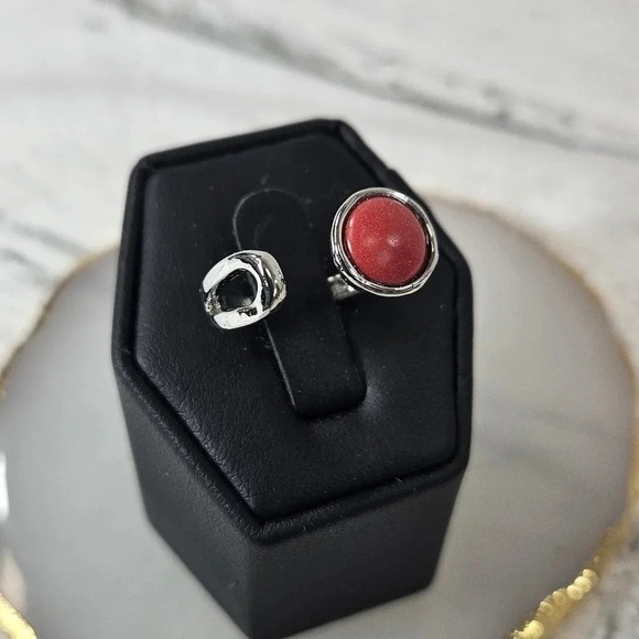 Red Dot Adjustable Fashion Ring A43 - Picture 7 of 12
